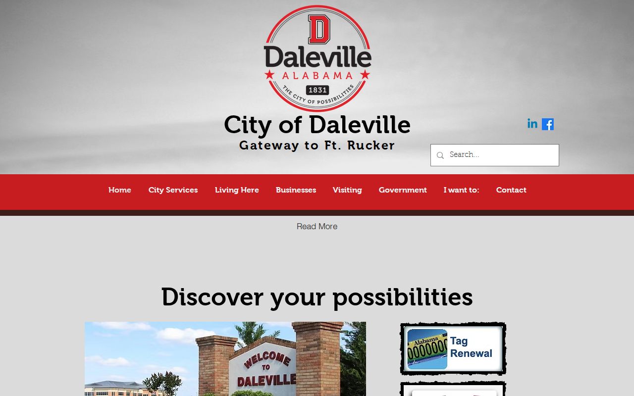 Daleville court docket city government
