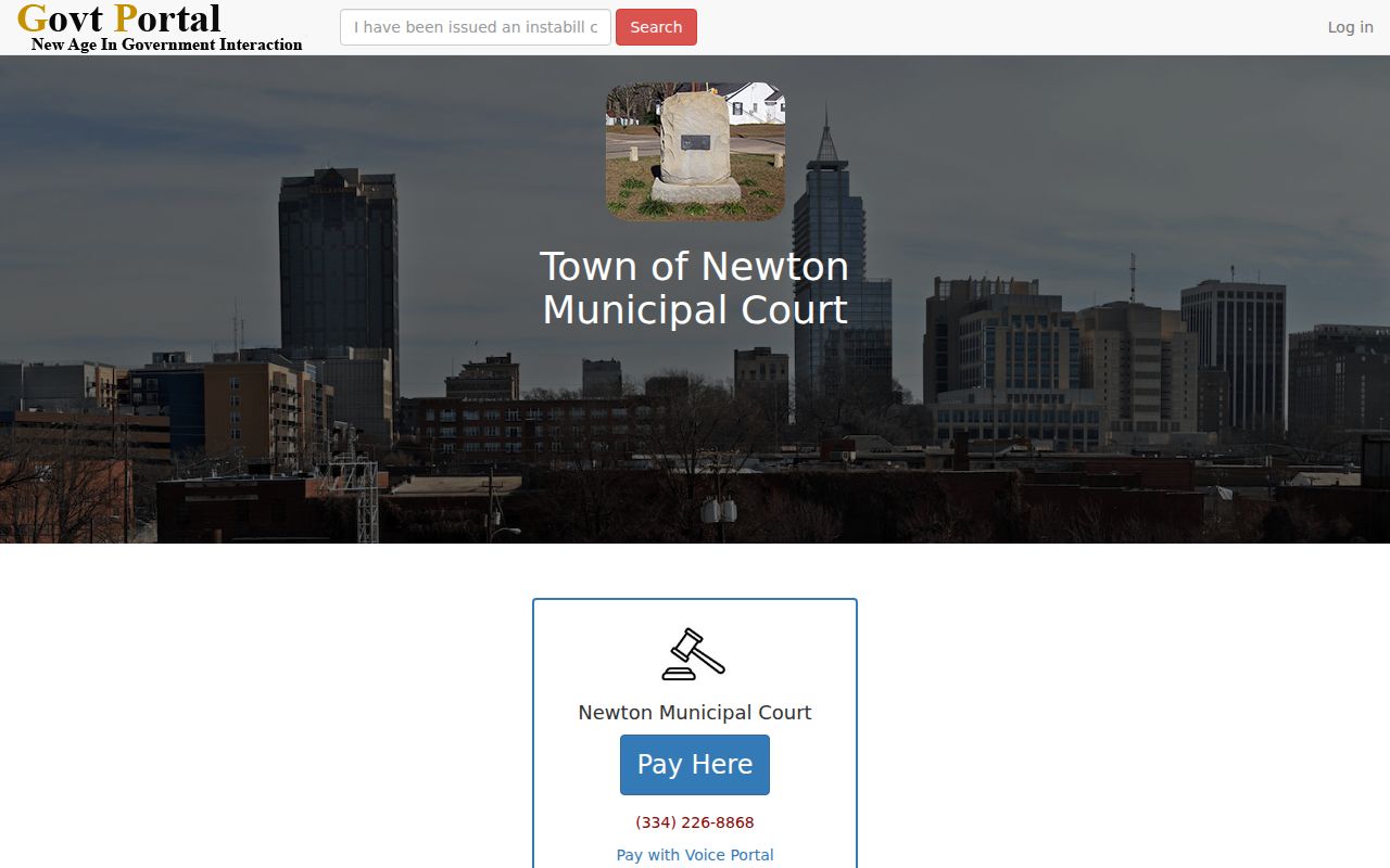 Newton court docket portal source