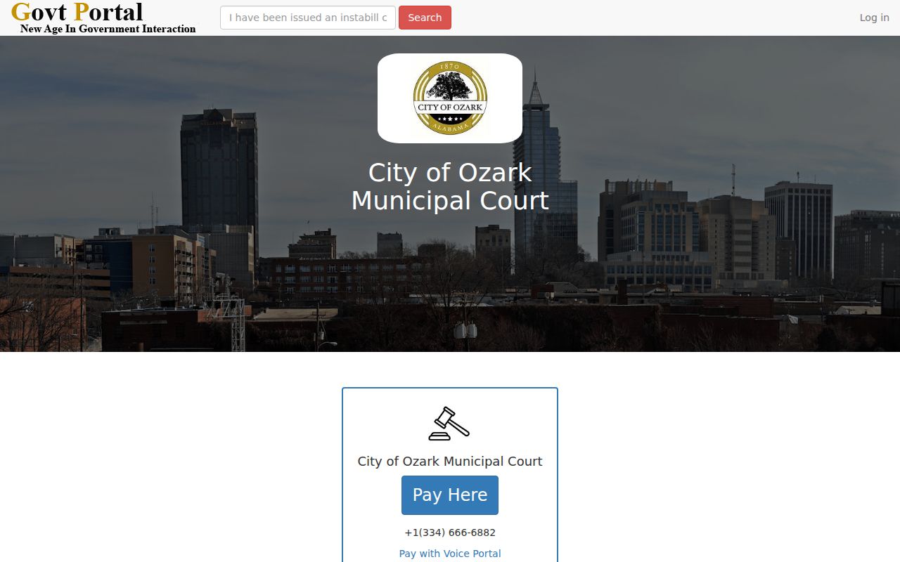 Ozark court docket citation portal