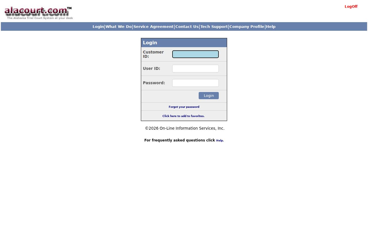 Dale County case lookup Alacourt subscription login